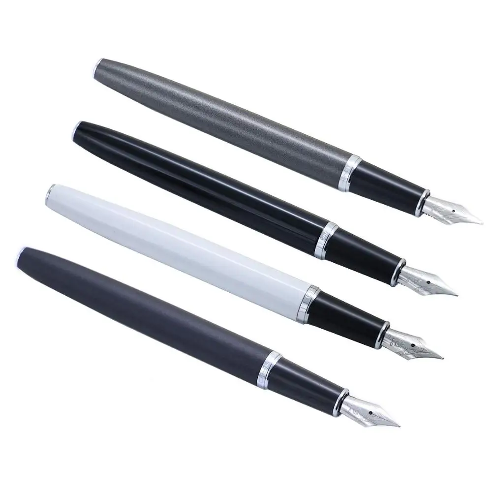 Jinhao 996A Fountain Pen Set 4 colors 18KGP 0.5mm F Nib Executive Luxury Ink Pen School Office Stationery Supplies Gift
Jinhao 996A Fountain Pen Set 4 colors 18KGP 0.5mm F Nib Executive Luxury Ink Pen School Office Stationery Supplies Gift
