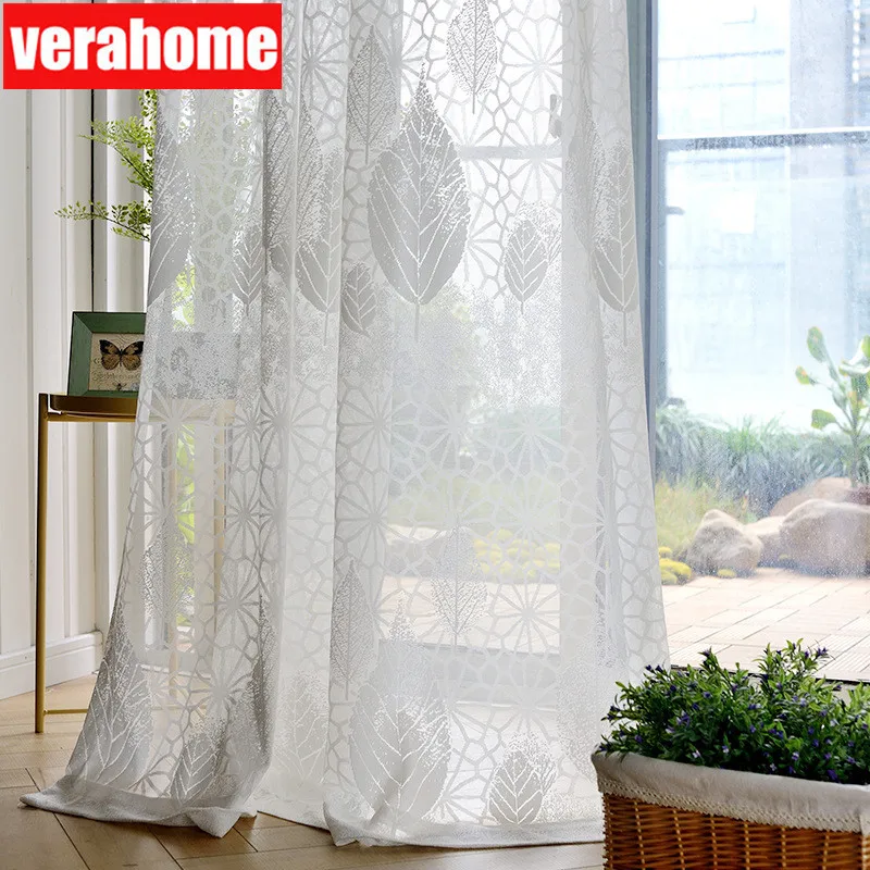 Modern European Solid jacquard versatile tulle Voile sheers curtains for living room bedroom windows white leaves
Modern European Solid jacquard versatile tulle Voile sheers curtains for living room bedroom windows white leaves