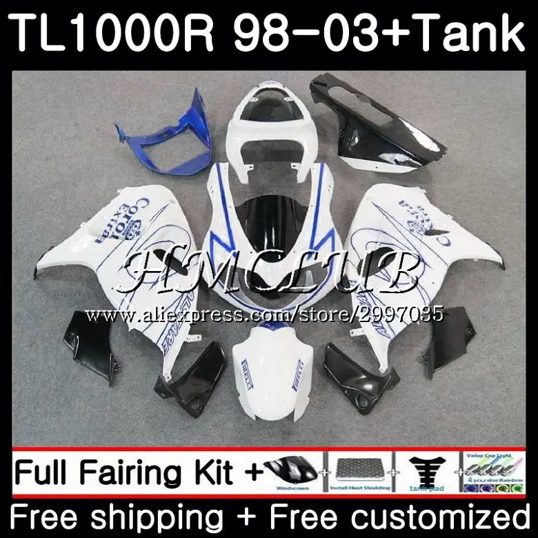 +Tank For SUZUKI TL1000R 1998 1999 2000 2001 2002 2003 38HC.6 TL1000 R Blue HOT Kit TL 1000 R 1000R 98 99 00 01 02 03 Fairings
+Tank For SUZUKI TL1000R 1998 1999 2000 2001 2002 2003 38HC.6 TL1000 R Blue HOT Kit TL 1000 R 1000R 98 99 00 01 02 03 Fairings