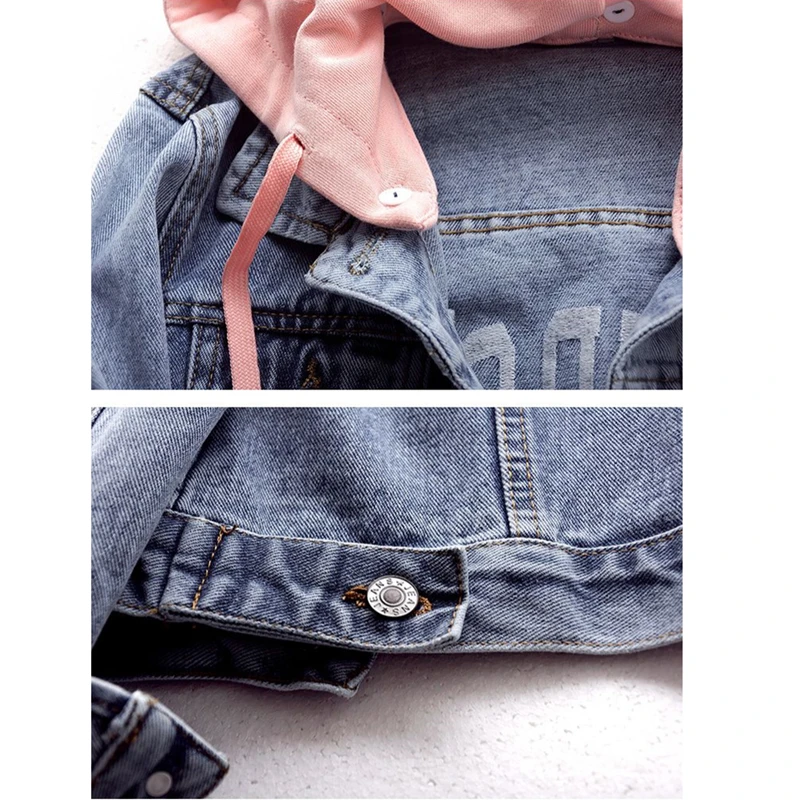 Short Ladies Denim Jackets 2020 Spring Autumn Vintage Denim Coat Detachable Hooded Coat Casual Plus Size Women Jeans Jacket 4XL
Short Ladies Denim Jackets 2020 Spring Autumn Vintage Denim Coat Detachable Hooded Coat Casual Plus Size Women Jeans Jacket 4XL
