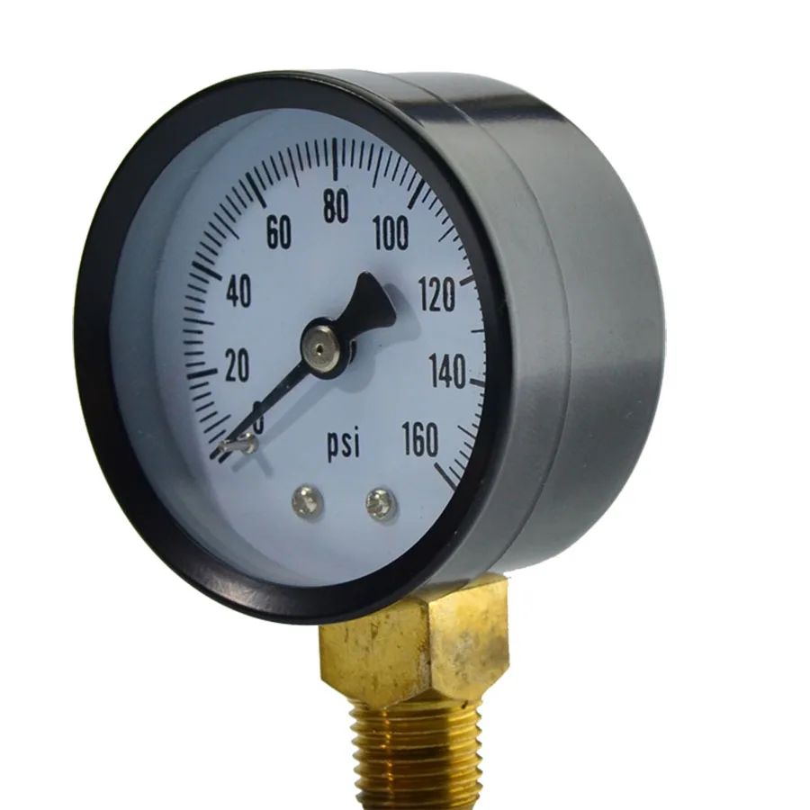 2 "~ 4" Циферблат дисплей сухой утилиты цифровой вакуумный манометр 1/4 "NPT