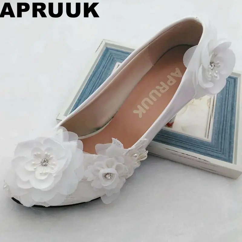 White organza flowers wedding shoes women handmade sweet elegant fashion female women's wedding brides pumps shoes
White organza flowers wedding shoes women handmade sweet elegant fashion female women's wedding brides pumps shoes