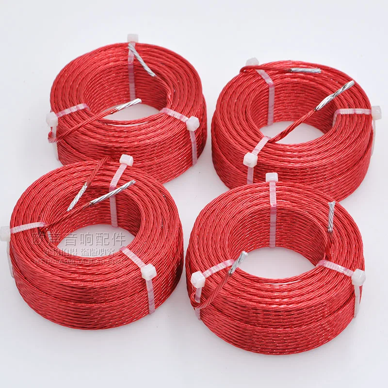 High Purity 4N Oxygen-free Copper 0.45mm*7 Coil with 7-core Multi-strand Air Core in Speaker Frequency Divider Inductor
High Purity 4N Oxygen-free Copper 0.45mm*7 Coil with 7-core Multi-strand Air Core in Speaker Frequency Divider Inductor