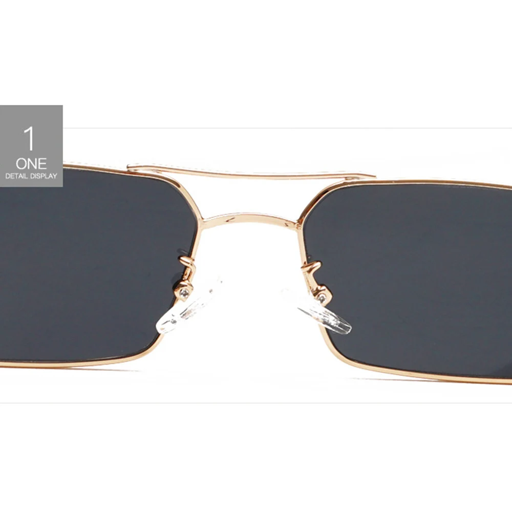 Double Bridge Small Rectangle Polarized Sun Glasses Polarized Sunglasses Custom Made Myopia Minus Prescription Lens -1 to -6
Double Bridge Small Rectangle Polarized Sun Glasses Polarized Sunglasses Custom Made Myopia Minus Prescription Lens -1 to -6