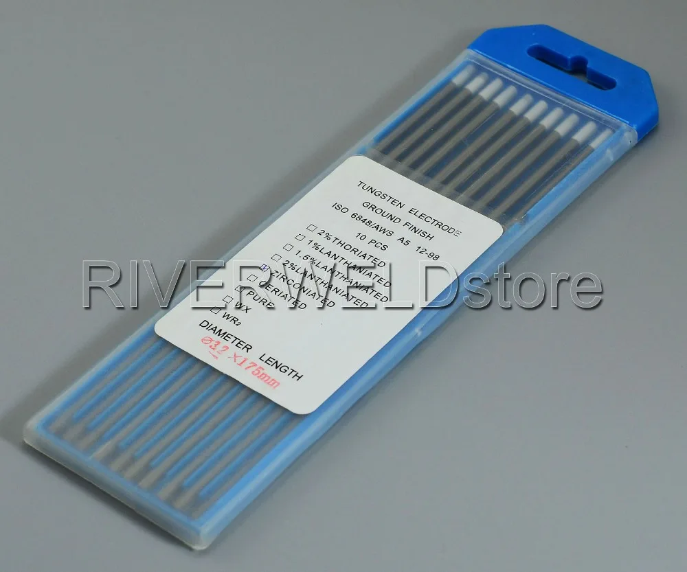 0.8% Zirconiated Tig Rod Tungsten Wolfram Electrodes TIG Welding WZ8 White1.6 (2.4 and 3.2 are optional) *175mm 10PK
0.8% Zirconiated Tig Rod Tungsten Wolfram Electrodes TIG Welding WZ8 White1.6 (2.4 and 3.2 are optional) *175mm 10PK