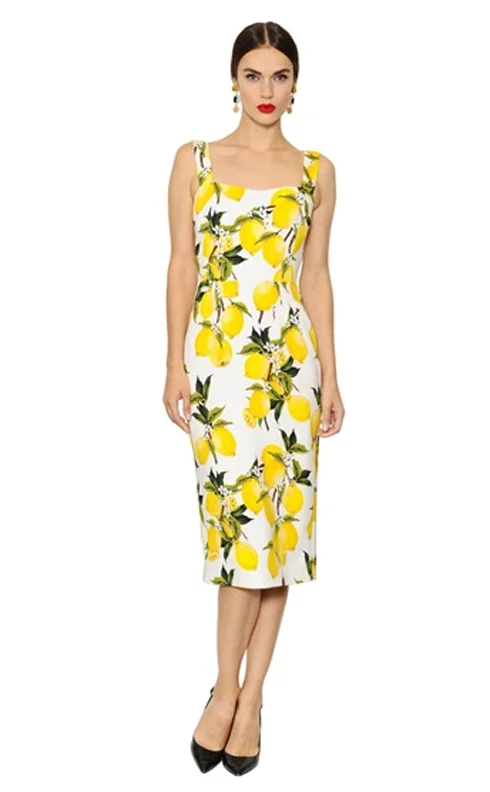 Customize Womens Summer Fashion Slim Fit Sleeveless Bodycon Black/White Long Lemon Print Dresses Vestidos Plus Size 3XS-10XL
Customize Womens Summer Fashion Slim Fit Sleeveless Bodycon Black/White Long Lemon Print Dresses Vestidos Plus Size 3XS-10XL