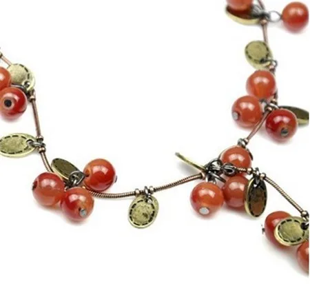 Fashion Jewelry For Women Korean Fashion Vine Red Cherry Necklace Hot Sales
Fashion Jewelry For Women Korean Fashion Vine Red Cherry Necklace Hot Sales