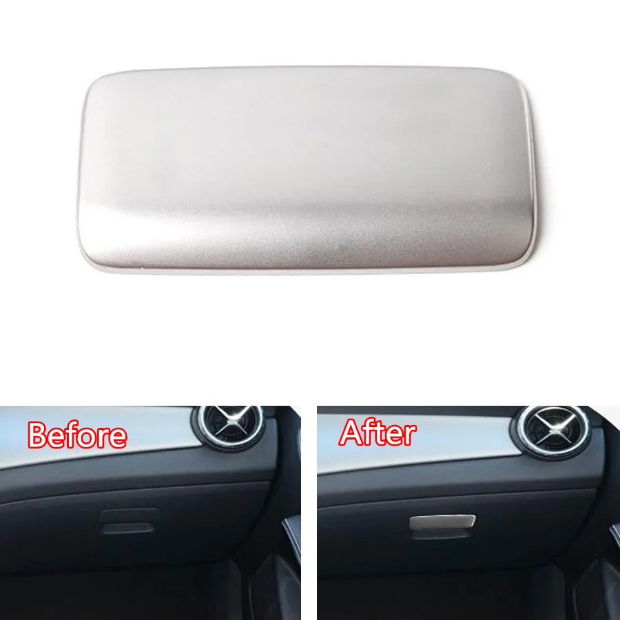 Stainless Steel Car Glove Storage Box Handle Switch Decoration Trim Sticker Covers Styling For Mercedes Benz GLA CLA Class A
Stainless Steel Car Glove Storage Box Handle Switch Decoration Trim Sticker Covers Styling For Mercedes Benz GLA CLA Class A