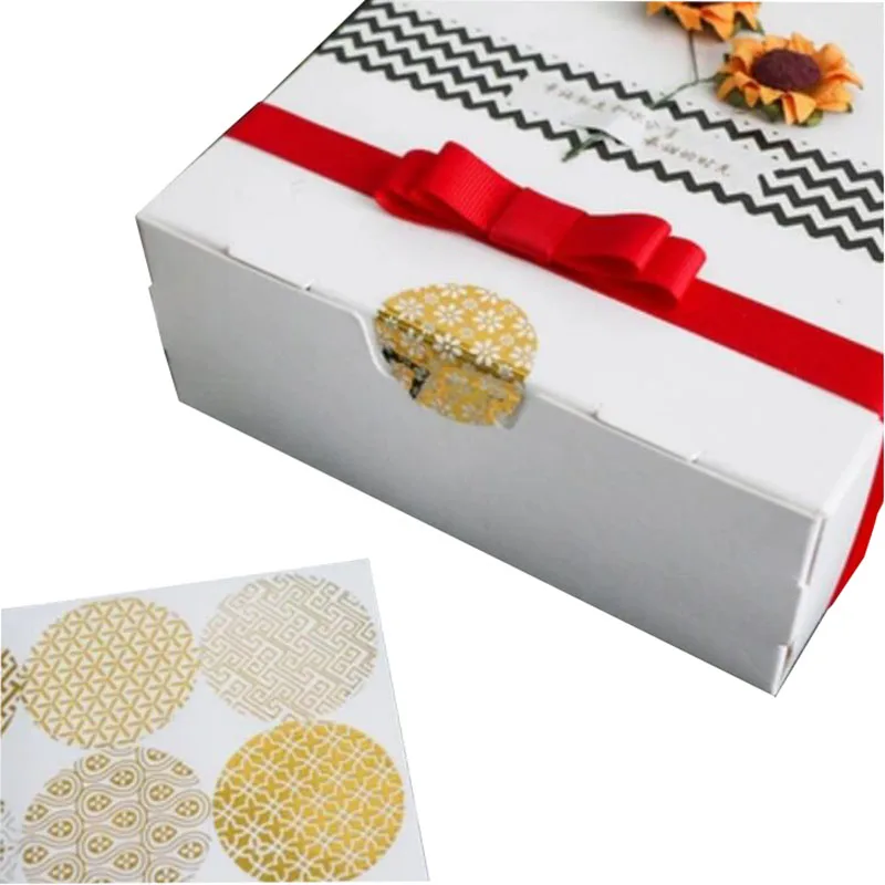90pcs/pack Gold Round Bronzing Transparent Sealing Stickers Diameter 4cm Transparent Pattern Series Gift Label Baking Sticker
90pcs/pack Gold Round Bronzing Transparent Sealing Stickers Diameter 4cm Transparent Pattern Series Gift Label Baking Sticker