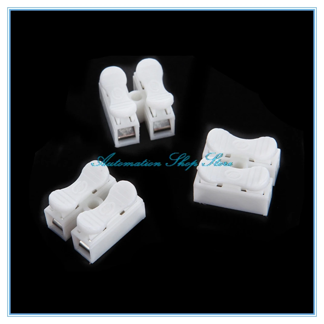 10pcs 2 Pins Electrical Cable Connectors CH2 Quick Splice Lock Wire Terminals
10pcs 2 Pins Electrical Cable Connectors CH2 Quick Splice Lock Wire Terminals