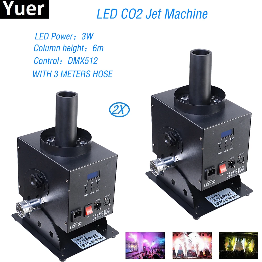 2Pcs/Lot Stage Effect DJ Equipment LED CO2 Jet Machine For Bar Stage Dj Disco Party Co2 Jet Machine CO2 Cannon Free Shipping
2Pcs/Lot Stage Effect DJ Equipment LED CO2 Jet Machine For Bar Stage Dj Disco Party Co2 Jet Machine CO2 Cannon Free Shipping