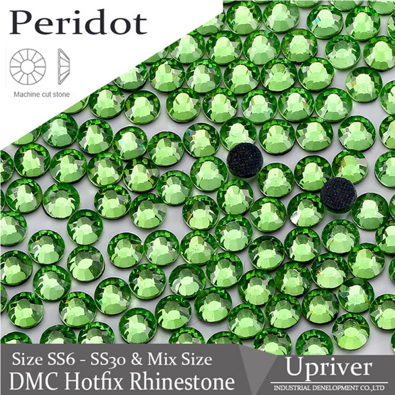 Upriver Round Shape Glass Strass Peridot Iron On Stones DMC Hotfix Rhinestones DIY Design
Upriver Round Shape Glass Strass Peridot Iron On Stones DMC Hotfix Rhinestones DIY Design