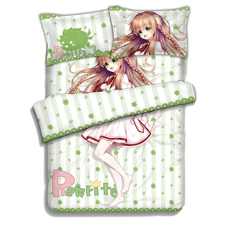 Japanese Anime Rewrite Kanbe Kotori Bedding Sheet Bedding Sets Bedcover Pillow Case 4PCS
Japanese Anime Rewrite Kanbe Kotori Bedding Sheet Bedding Sets Bedcover Pillow Case 4PCS