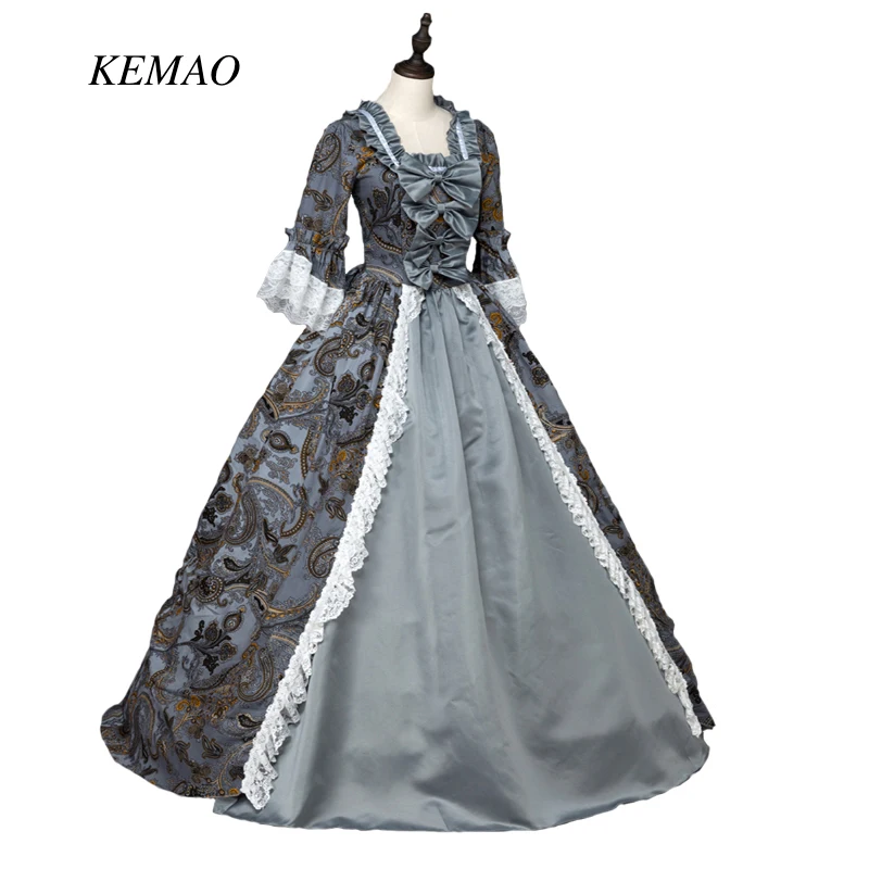One Piece Dress Gothic Lolita Sweet Lolita Classic/Victorian Costume Female One Piece Dress Gray Vintage Cosplay Satin Long
One Piece Dress Gothic Lolita Sweet Lolita Classic/Victorian Costume Female One Piece Dress Gray Vintage Cosplay Satin Long