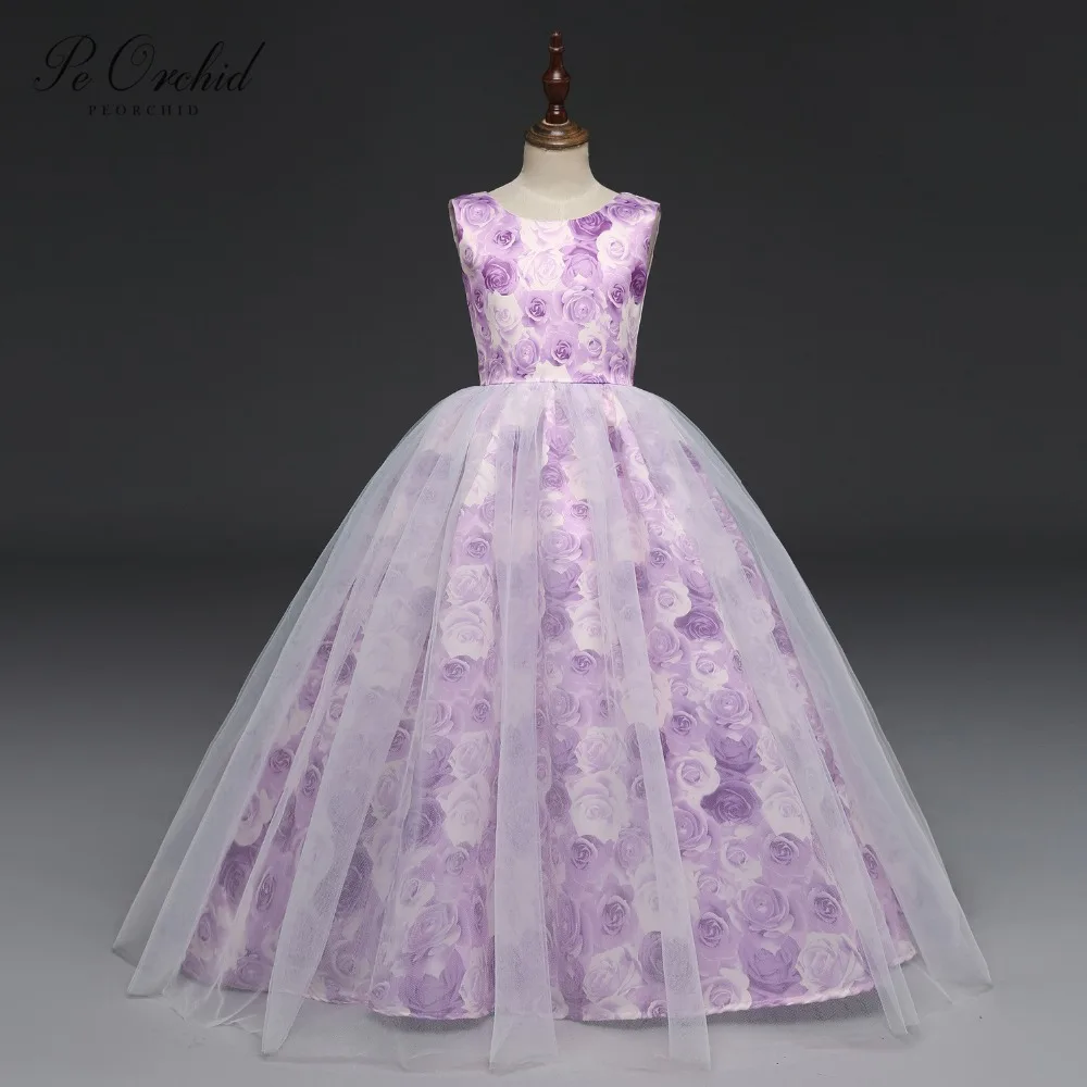 PEORCHID Floral Flower Girl Dresses Purple Vestidos De Primera Comunion 2019 Cheap Kids Ball Gown Girls Occasion Dress Children
PEORCHID Floral Flower Girl Dresses Purple Vestidos De Primera Comunion 2019 Cheap Kids Ball Gown Girls Occasion Dress Children