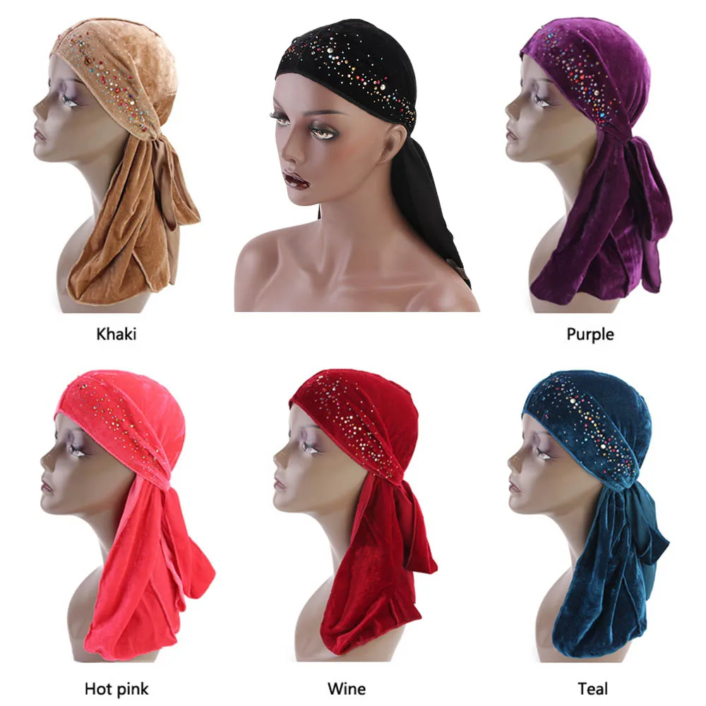 Gathertop Durag Женская и Мужская дышащая бандана со стразами унисекс бархатная тюрбан длинный хвост головной убор
Gathertop Durag Женская и Мужская дышащая бандана со стразами унисекс бархатная тюрбан длинный хвост головной убор