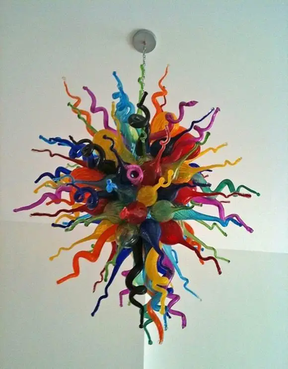 Living Room 110v/240v LED Elegant Light Pure Colorful Handmade Hand Blown Glass Chandelier
Living Room 110v/240v LED Elegant Light Pure Colorful Handmade Hand Blown Glass Chandelier