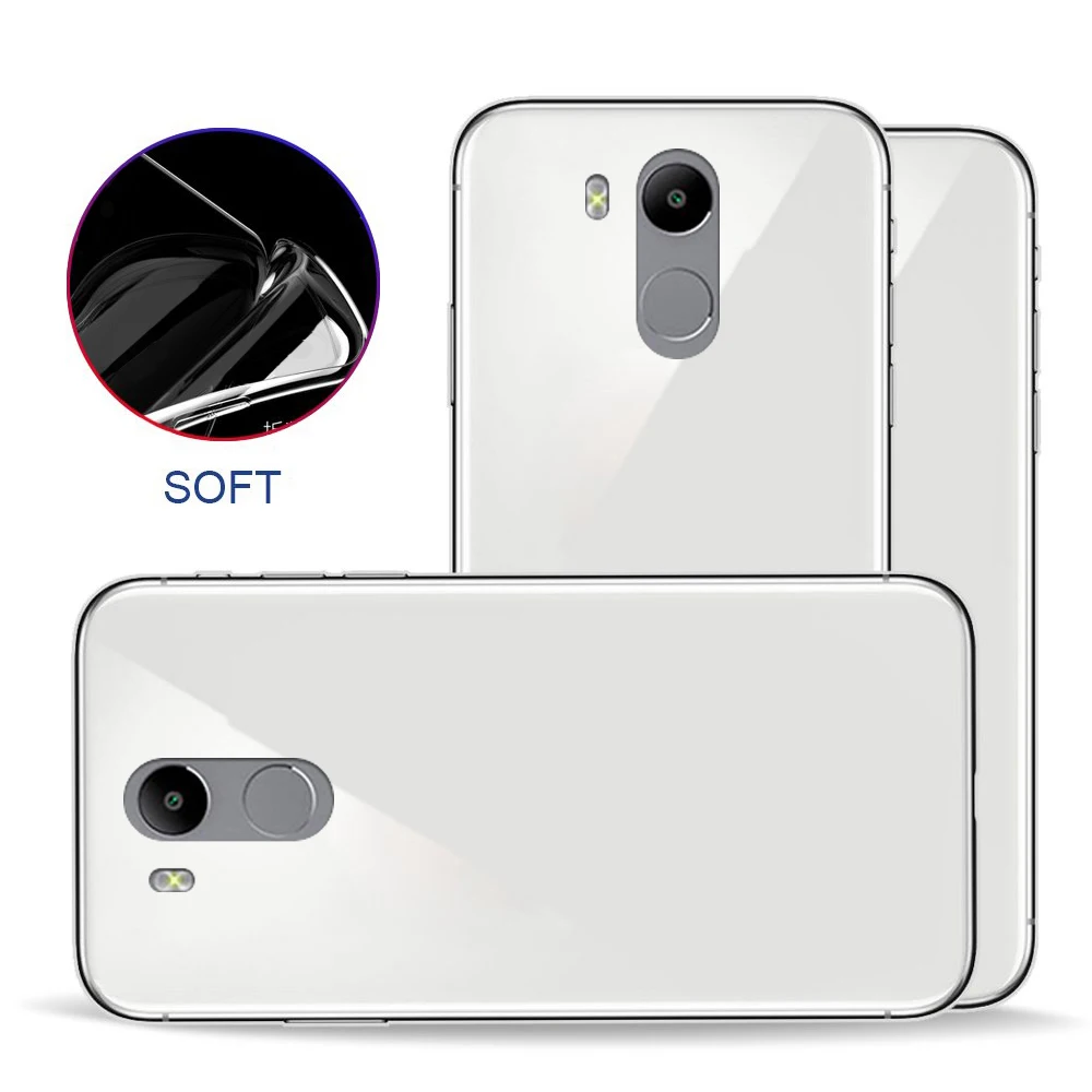 Прозрачный мягкий чехол с защитой от отпечатков пальцев для LG X Power3 | Мобильные
