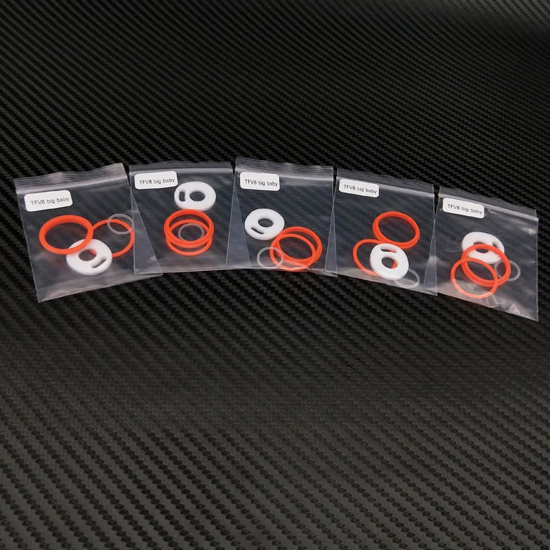 Wholesale VapeSoon 100sets/lot Replacement Seal O Ring For TFV8 Big Baby 5ML Atomizer Orange Black Color 4pcs/set
Wholesale VapeSoon 100sets/lot Replacement Seal O Ring For TFV8 Big Baby 5ML Atomizer Orange Black Color 4pcs/set