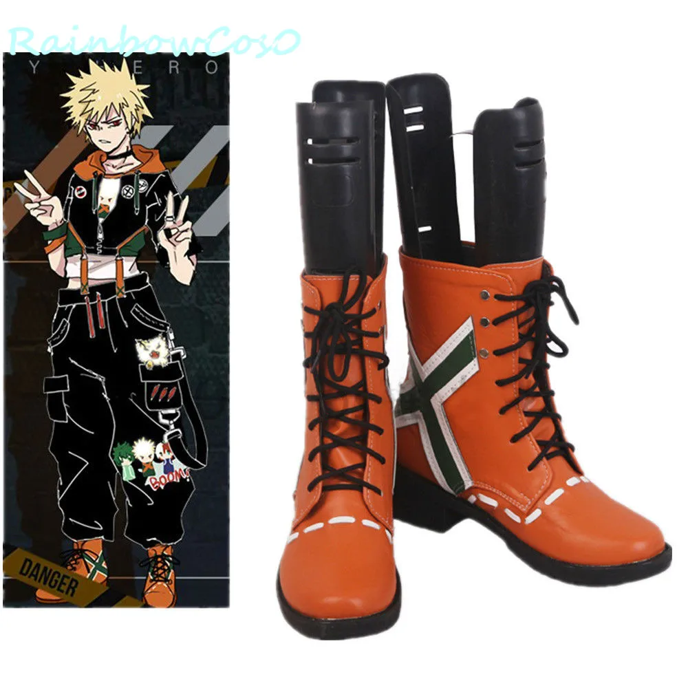 RainbowCos0 Cosplay Shoes My Hero Academia Boku No Hero Akademia Bakugou Katsuki Boots Props Game Anime Halloween
RainbowCos0 Cosplay Shoes My Hero Academia Boku No Hero Akademia Bakugou Katsuki Boots Props Game Anime Halloween
