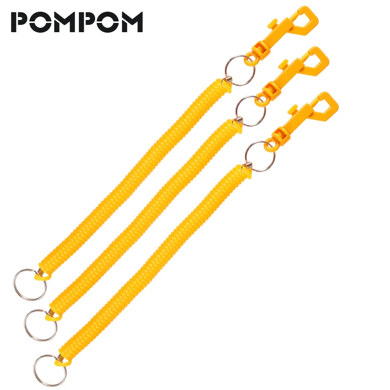 3PCS Retractable Spring Coil Key Chains For outdoor activities Spring Coil Stretch lanyards Fashion Yellow Key chains Jewelry
3PCS Retractable Spring Coil Key Chains For outdoor activities Spring Coil Stretch lanyards Fashion Yellow Key chains Jewelry