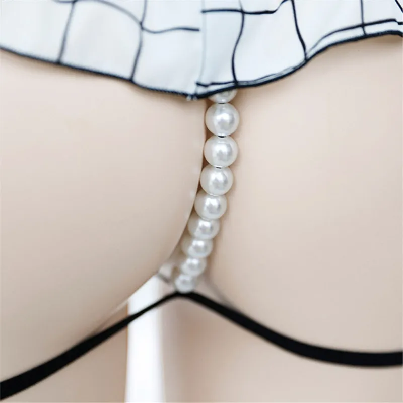 BabyDoll Sexy Lingerie Cosplay Maid Erotic Costumes Sexy Bra + Sexy Pearl Panties Perspective Women's Lingerie Babydoll
BabyDoll Sexy Lingerie Cosplay Maid Erotic Costumes Sexy Bra + Sexy Pearl Panties Perspective Women's Lingerie Babydoll