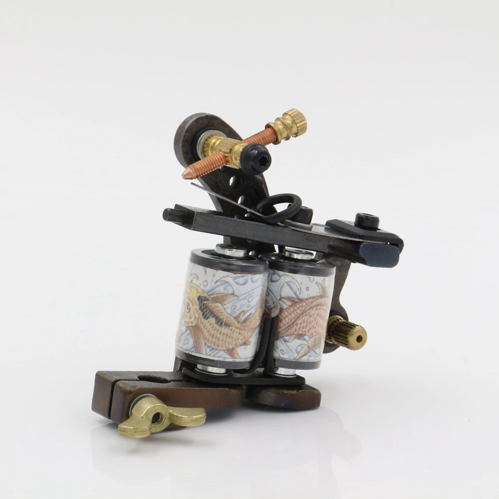 Hot Sale Coil Tattoo Machine 10 Warps Cheap-Tattoo-Machines Cast Iron Liner Shader Handmade Tattoo Machines Free Shipping TM-105
Hot Sale Coil Tattoo Machine 10 Warps Cheap-Tattoo-Machines Cast Iron Liner Shader Handmade Tattoo Machines Free Shipping TM-105