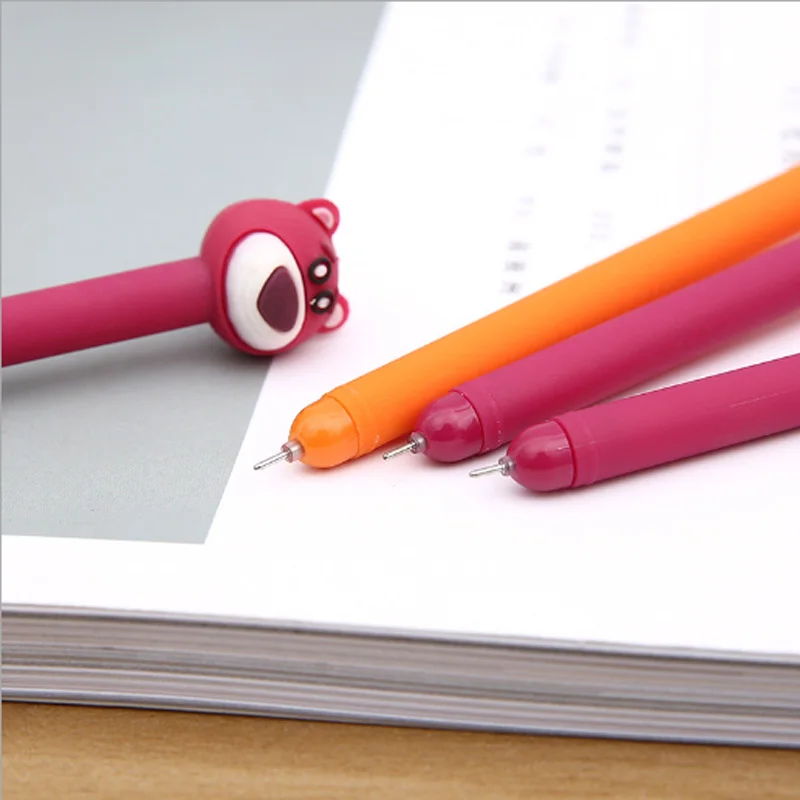 2pcs/lot Cartoon Creative kawaii Fox and beargel pen black gel pen creative Neutral pen School office stationery creative gift
2pcs/lot Cartoon Creative kawaii Fox and beargel pen black gel pen creative Neutral pen School office stationery creative gift