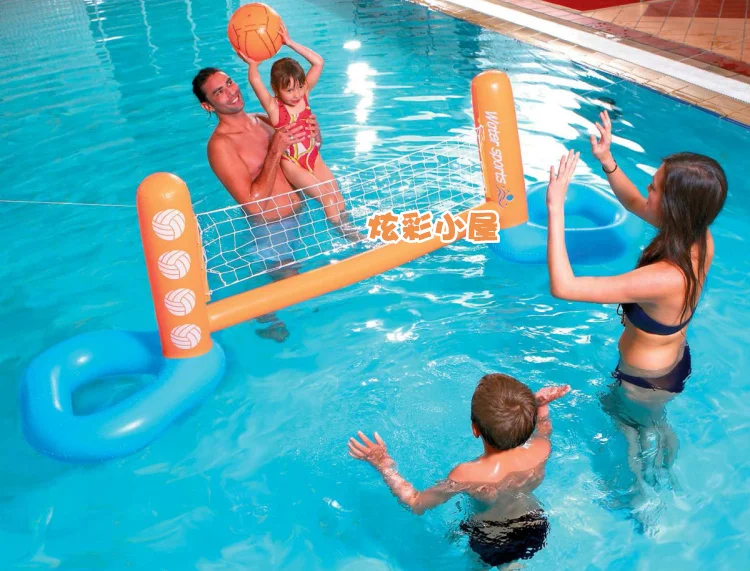 Large inflatable volleyball frame water volleyball frame volleyball net swimming toys
Large inflatable volleyball frame water volleyball frame volleyball net swimming toys