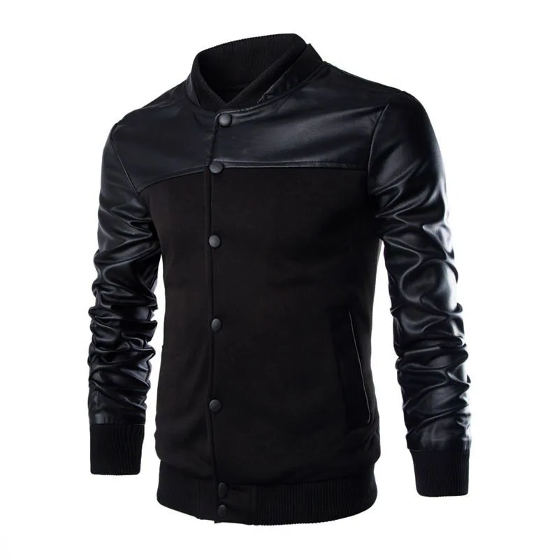 Nice New Men Patchwork PU Leather Jacket Fashion Locomotive Multi-zipper Jacket Clothing Male For Autumn Winter M-2XL
Nice New Men Patchwork PU Leather Jacket Fashion Locomotive Multi-zipper Jacket Clothing Male For Autumn Winter M-2XL