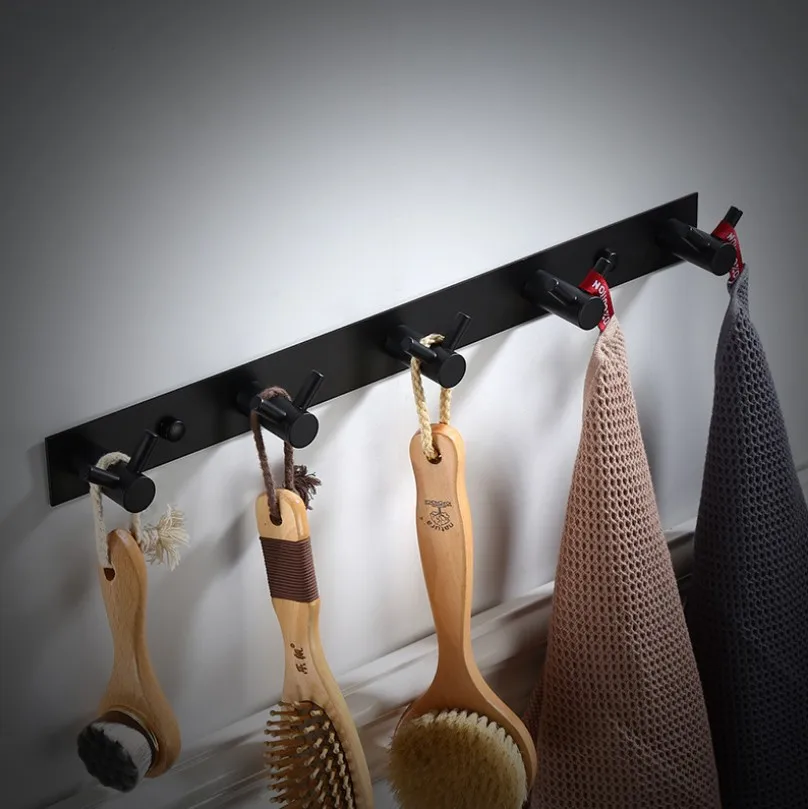 2019 Black Robe Hook Bathroom Hooks Towels Bag Hat Hook Wall Mounted Clothes Coat Hook Wall Hanger Bathroom Hardware
2019 Black Robe Hook Bathroom Hooks Towels Bag Hat Hook Wall Mounted Clothes Coat Hook Wall Hanger Bathroom Hardware