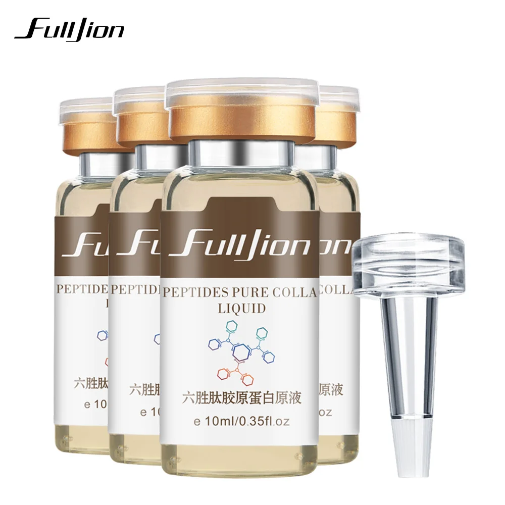 Fulljion 1 шт. шесть пептидов чистый коллагеновый протеин жидкая Гиалуроновая