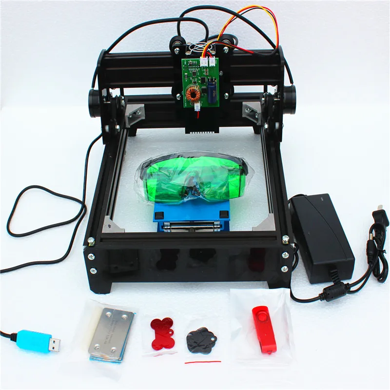 Assembled 15W laser 15000MW diy laser engraving machine 14*20cm metal engraver marking machine metal carving cnc router machine
Assembled 15W laser 15000MW diy laser engraving machine 14*20cm metal engraver marking machine metal carving cnc router machine