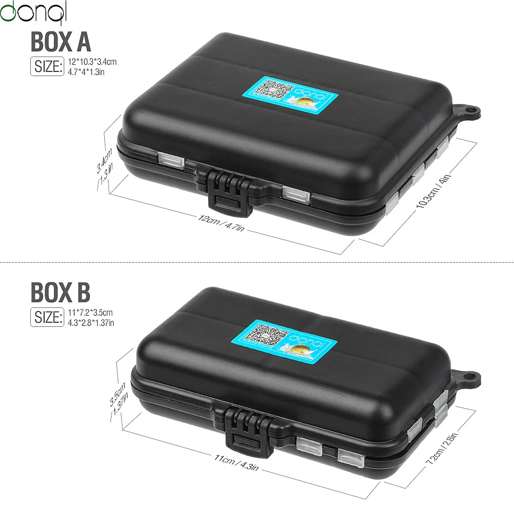 DONQL 9/12 FishHook Fishing Lure Box Compartments Storage Case High Strength Organizer Waterproof Box Fishing Tools Accessories
DONQL 9/12 FishHook Fishing Lure Box Compartments Storage Case High Strength Organizer Waterproof Box Fishing Tools Accessories
