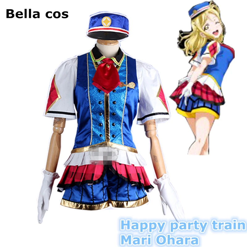 Индивидуальный размер Lovelive sunshine Happy вечерние костюм для косплея поезда Мари