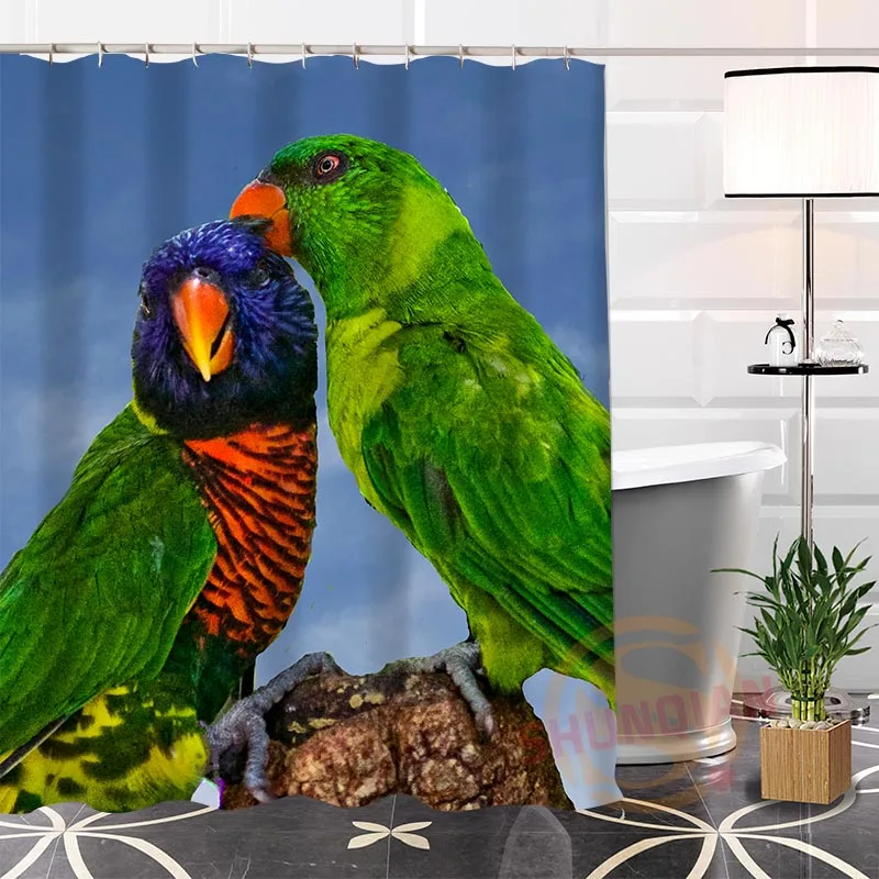 Eco-friendly Custom Unique Parrot Painting Modern Shower Curtain bathroom Waterproof for yourself H0220-51
Eco-friendly Custom Unique Parrot Painting Modern Shower Curtain bathroom Waterproof for yourself H0220-51