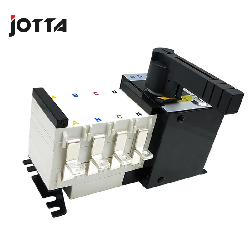 Jotta 100Amp 220V/ 230V/380V/440V 4 полюса 3 х фазный автоматический переключатель передачи