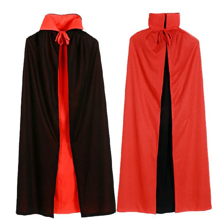 Halloween Vampire Cloak Witch Wizard Cloak Gown Robe Fancy Cosplay Red And Black Children Adult Halloween Costumes Reversible
Halloween Vampire Cloak Witch Wizard Cloak Gown Robe Fancy Cosplay Red And Black Children Adult Halloween Costumes Reversible