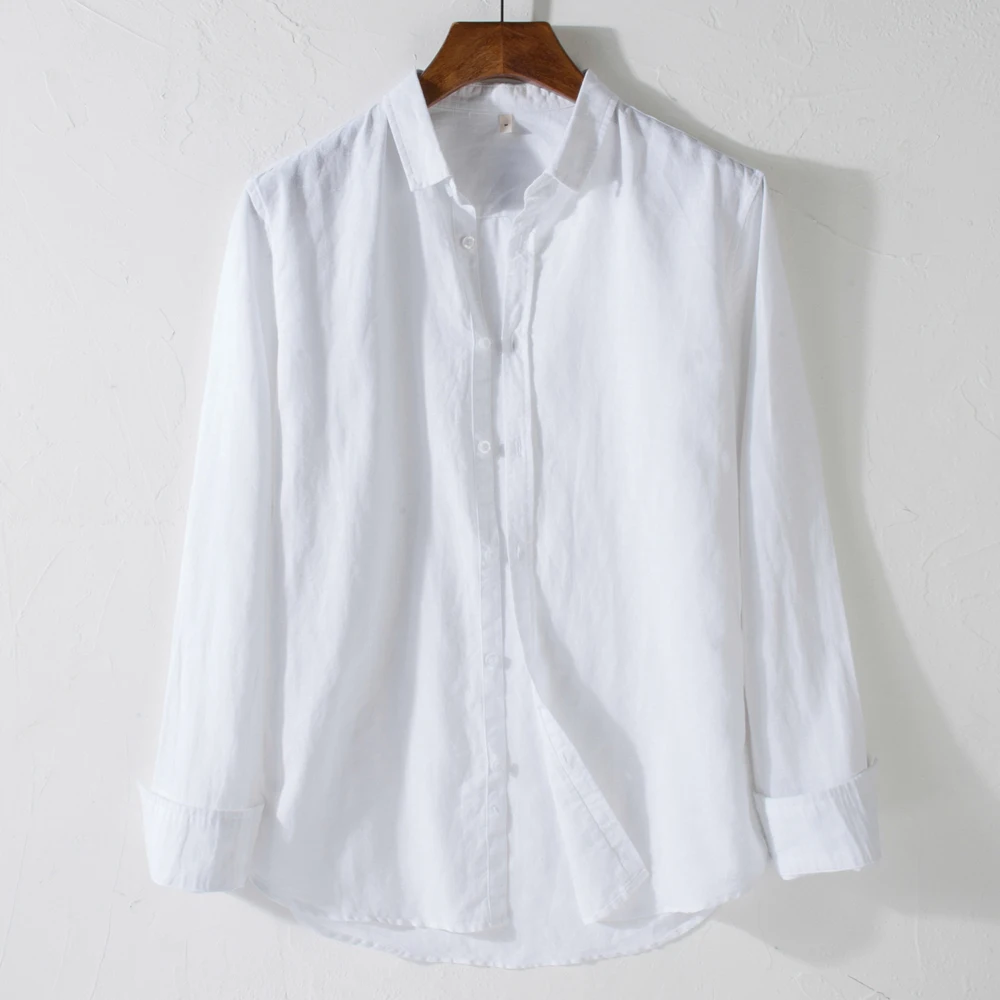 Suehaiwe's brand long sleeve linen shirt men solid casual white shirt mens fashion spring shirts men designer chemise
Suehaiwe's brand long sleeve linen shirt men solid casual white shirt mens fashion spring shirts men designer chemise