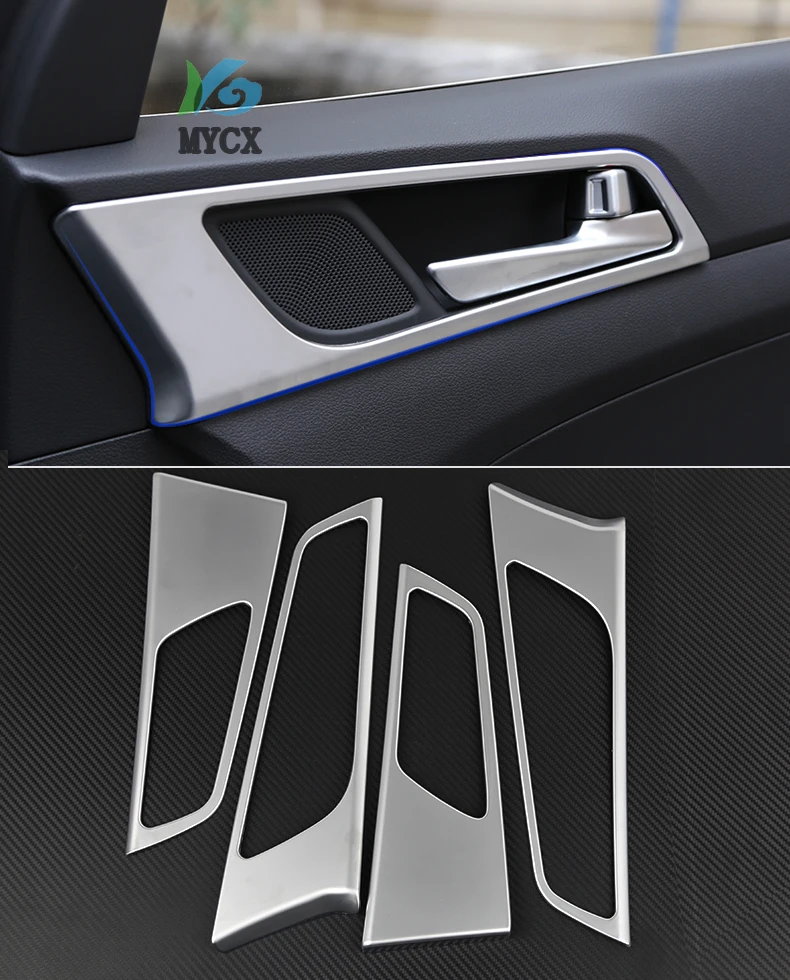 For LHD Hyundai Tucson accessories 2015 2016 2017 ABS Car Interior Decoration Door Bowl Cover Trims Car Styling 4 Pcs/Set
For LHD Hyundai Tucson accessories 2015 2016 2017 ABS Car Interior Decoration Door Bowl Cover Trims Car Styling 4 Pcs/Set