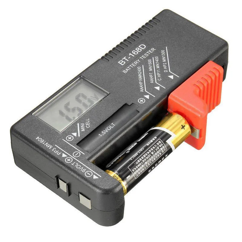 Digital Battery Tester Lithium Battery Capacity Tester Battery Tester Volt Checker AA AAA 9V Universal Battery Capacity Tester
Digital Battery Tester Lithium Battery Capacity Tester Battery Tester Volt Checker AA AAA 9V Universal Battery Capacity Tester