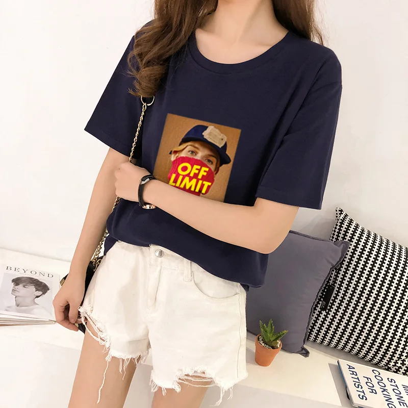 2019 New Women T-shirts Casual Harajuku Letter Printed Tops Tee Summer Female T Shirt Short Sleeve T Shirt for Women Clothing
2019 New Women T-shirts Casual Harajuku Letter Printed Tops Tee Summer Female T Shirt Short Sleeve T Shirt for Women Clothing