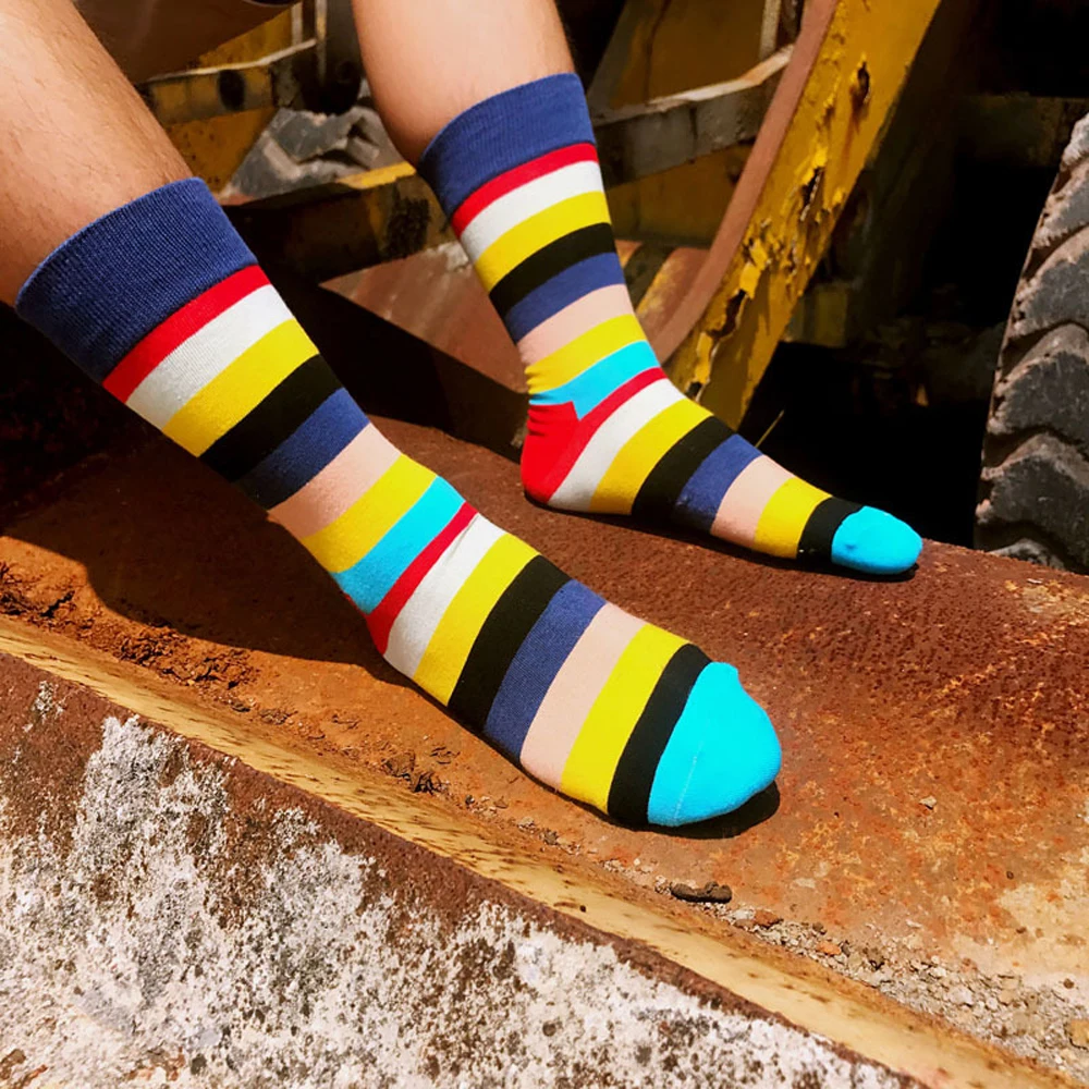 MEILEIYA 10 Pairs/Bag Summer Harajuku Style Men's Socks Stripe pattern Middle Tube Socks Large Size tide flow socks cotton Socks
MEILEIYA 10 Pairs/Bag Summer Harajuku Style Men's Socks Stripe pattern Middle Tube Socks Large Size tide flow socks cotton Socks