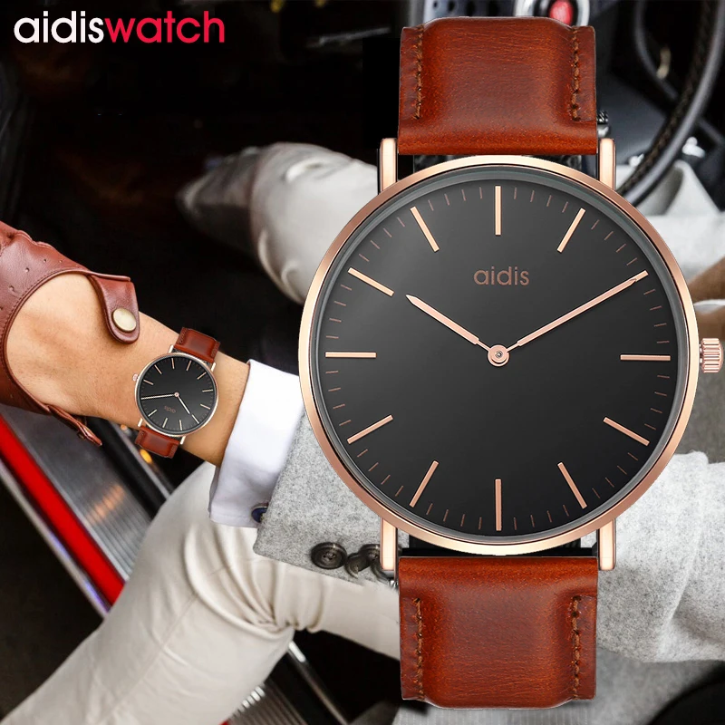 Watch Men Top Luxury Brand Quartz Sport Watches Mens Fashion Leather Male Waterproof Wristwatch reloj hombre Relogio Masculino
Watch Men Top Luxury Brand Quartz Sport Watches Mens Fashion Leather Male Waterproof Wristwatch reloj hombre Relogio Masculino