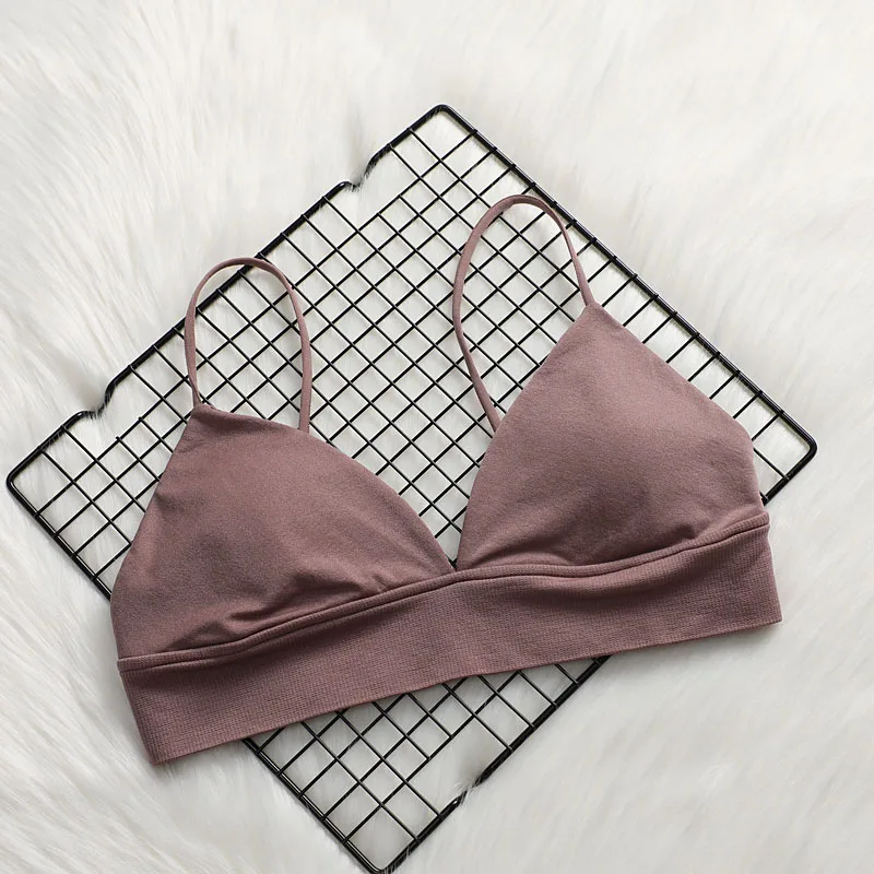 sexy seamless wire free bra for women comfort deep v wireless triangle female underwear plus size invisible sexy push up bra
sexy seamless wire free bra for women comfort deep v wireless triangle female underwear plus size invisible sexy push up bra