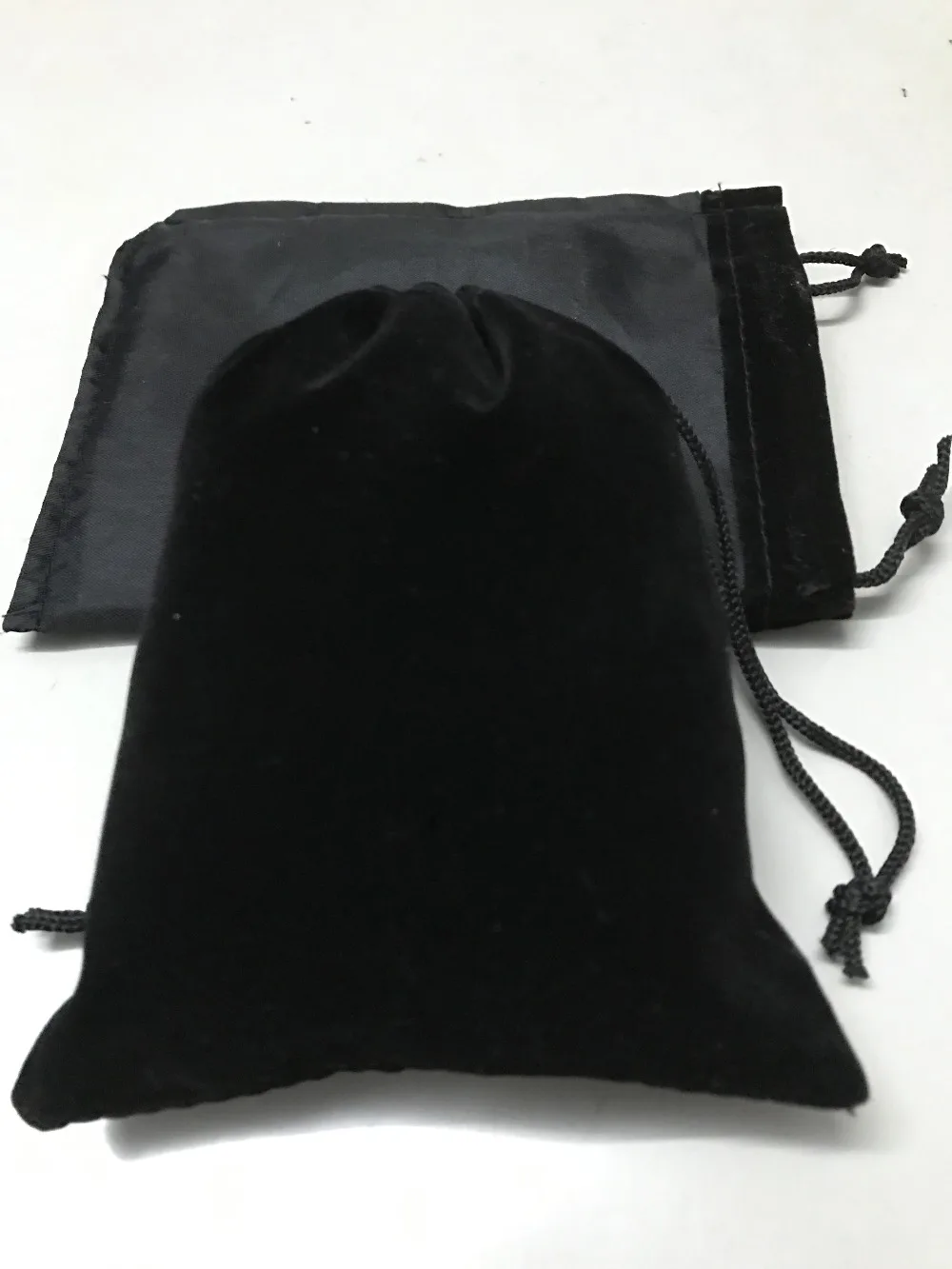 1 шт. специальная распродажа черная бархатная сумка на заказ 11*14 см для ювелирных