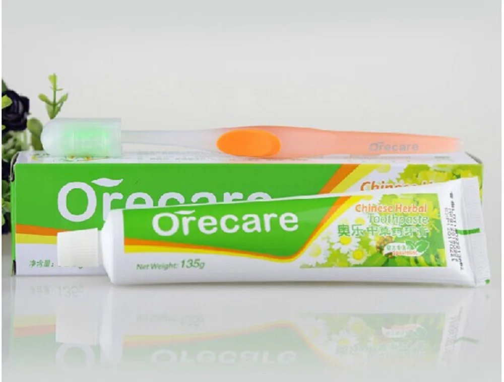 2 коробки китайская травяная зубная паста Orecare новый продукт мята|Зубная паста| |