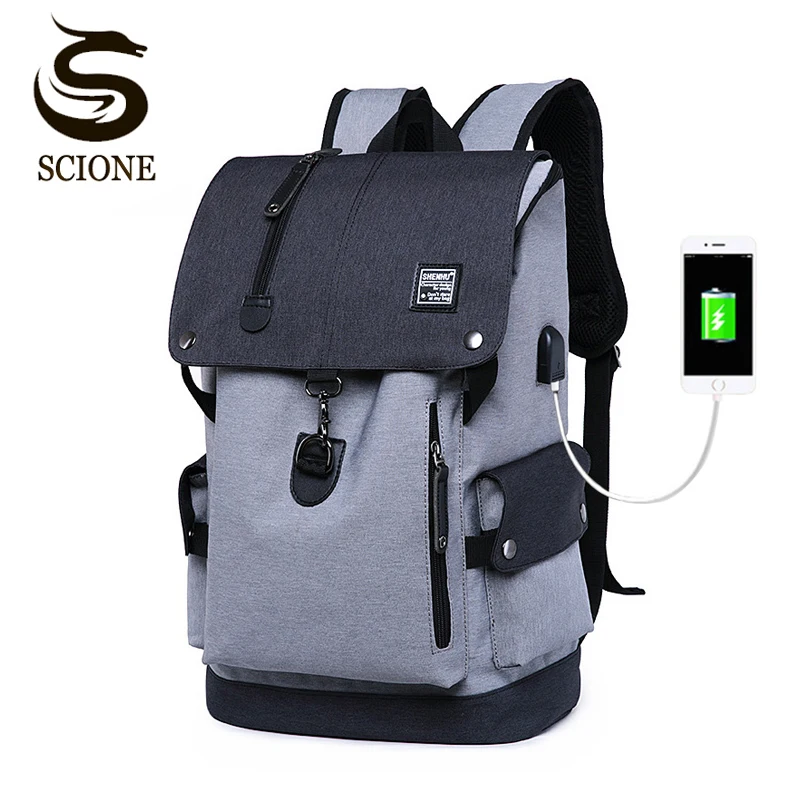 New Men's USB Charging Backpack Laptop Large capacity Teenager School Bag Male Travel Rucksack Casual Backpack
New Men's USB Charging Backpack Laptop Large capacity Teenager School Bag Male Travel Rucksack Casual Backpack