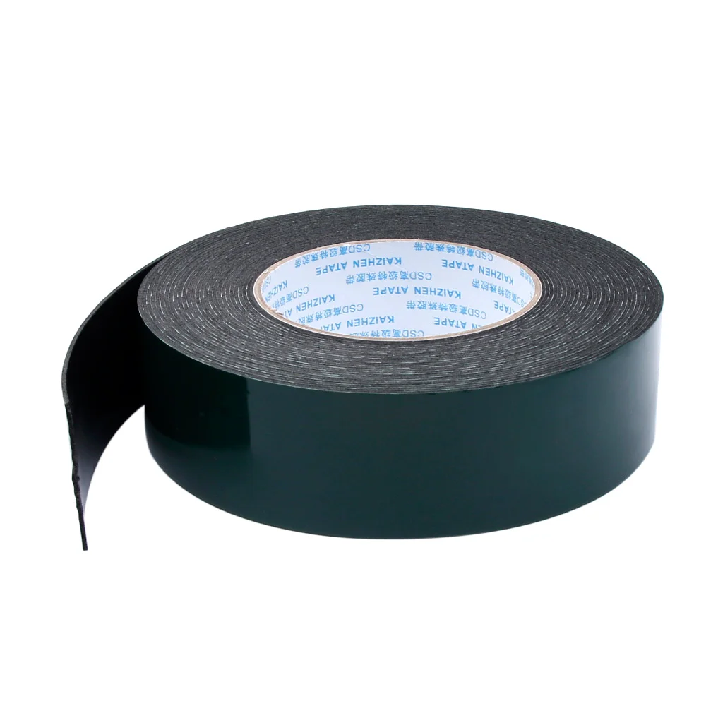 High-viscosity Strong Black Waterproof PE Foam Sponge Double-sided Tape 0.5MM Thick 20m Long
High-viscosity Strong Black Waterproof PE Foam Sponge Double-sided Tape 0.5MM Thick 20m Long