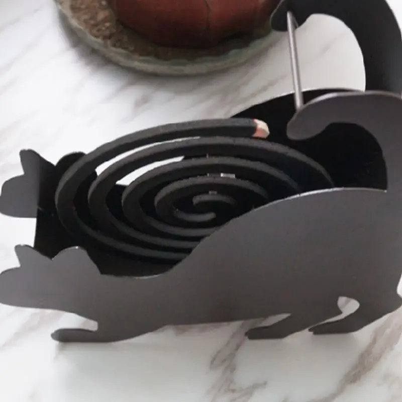 Cat Shape Mosquito Coil Rack Repellent Coils Incense Iron Stand Rack Holder Home Decor Ornaments
Cat Shape Mosquito Coil Rack Repellent Coils Incense Iron Stand Rack Holder Home Decor Ornaments